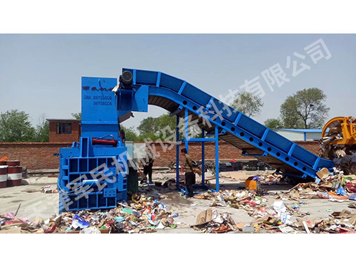 臥式打包機(jī)（廢金屬、可樂瓶、廢紙）